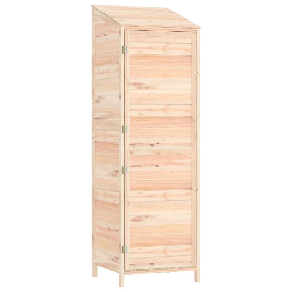vidaXL Garden Shed 55x52x112 cm Solid Wood Fir - Garden Shed