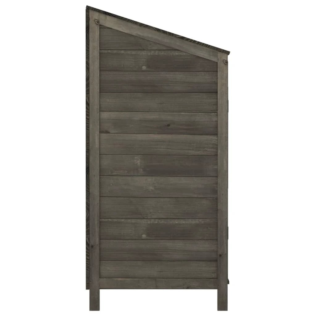 vidaXL Garden Shed 55x52x112 cm Solid Wood Fir - Garden Shed