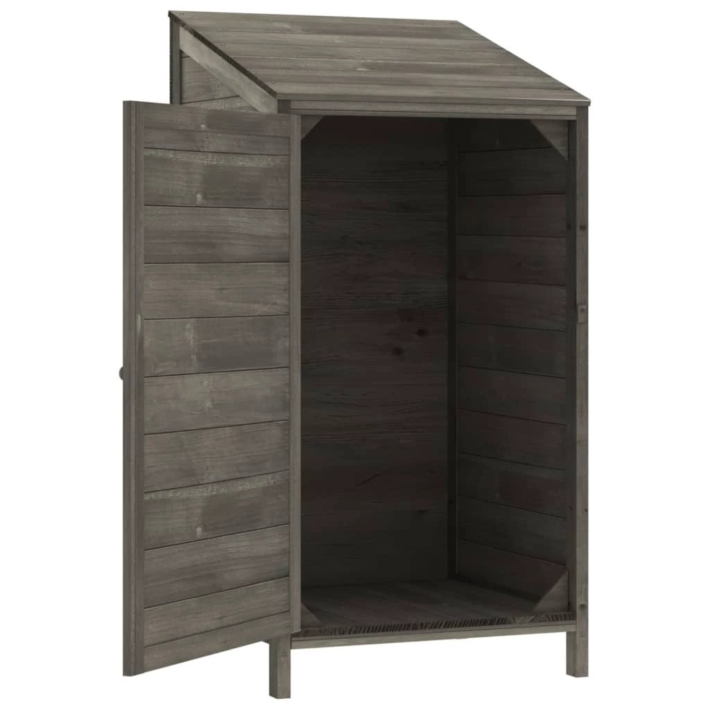 vidaXL Garden Shed 55x52x112 cm Solid Wood Fir - Garden Shed