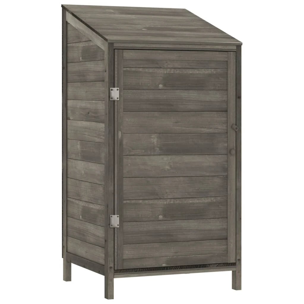 vidaXL Garden Shed 55x52x112 cm Solid Wood Fir - Garden Shed