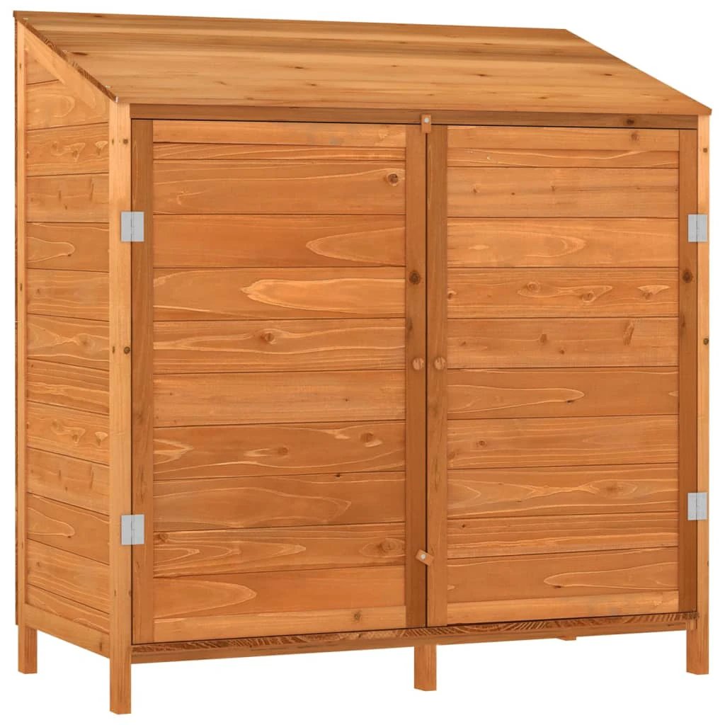 vidaXL Garden Shed 55x52x112 cm Solid Wood Fir by vidaXL