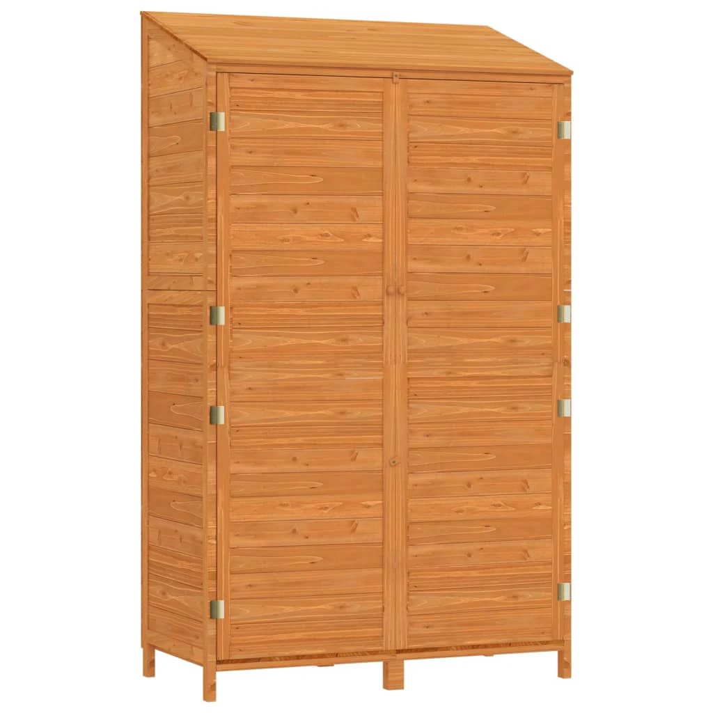 vidaXL Garden Shed 55x52x112 cm Solid Wood Fir by vidaXL