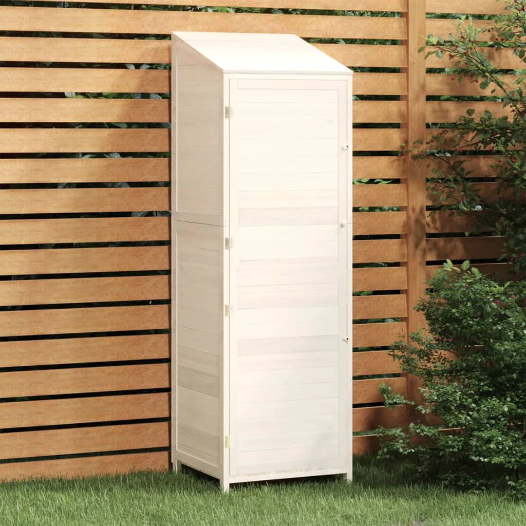 vidaXL Garden Shed 55x52x112 cm Solid Wood Fir - Garden Shed