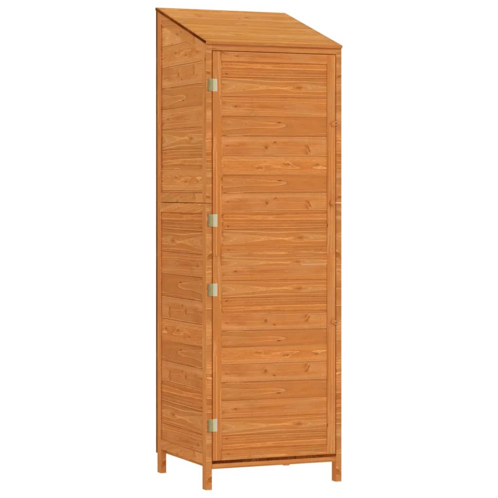 vidaXL Garden Shed 55x52x112 cm Solid Wood Fir - Garden Shed