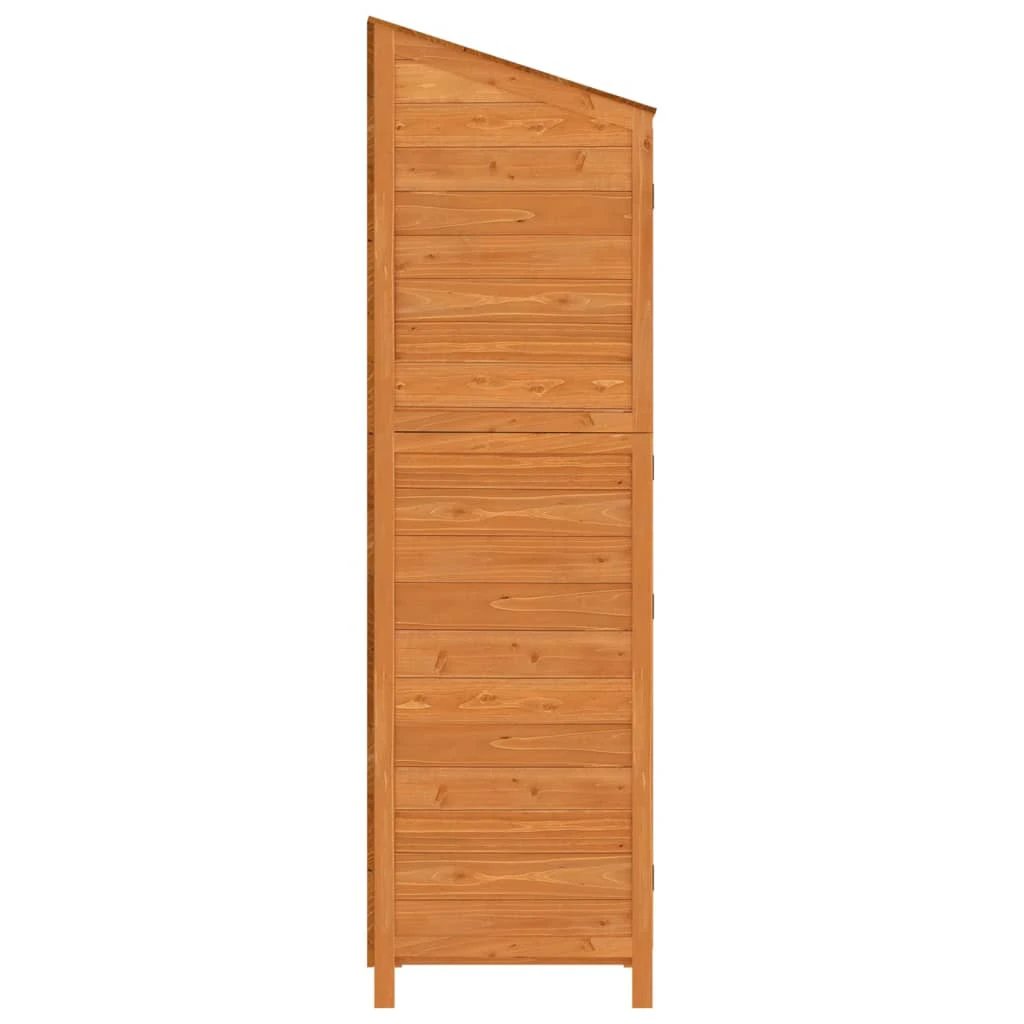 vidaXL Garden Shed 55x52x112 cm Solid Wood Fir - Garden Shed