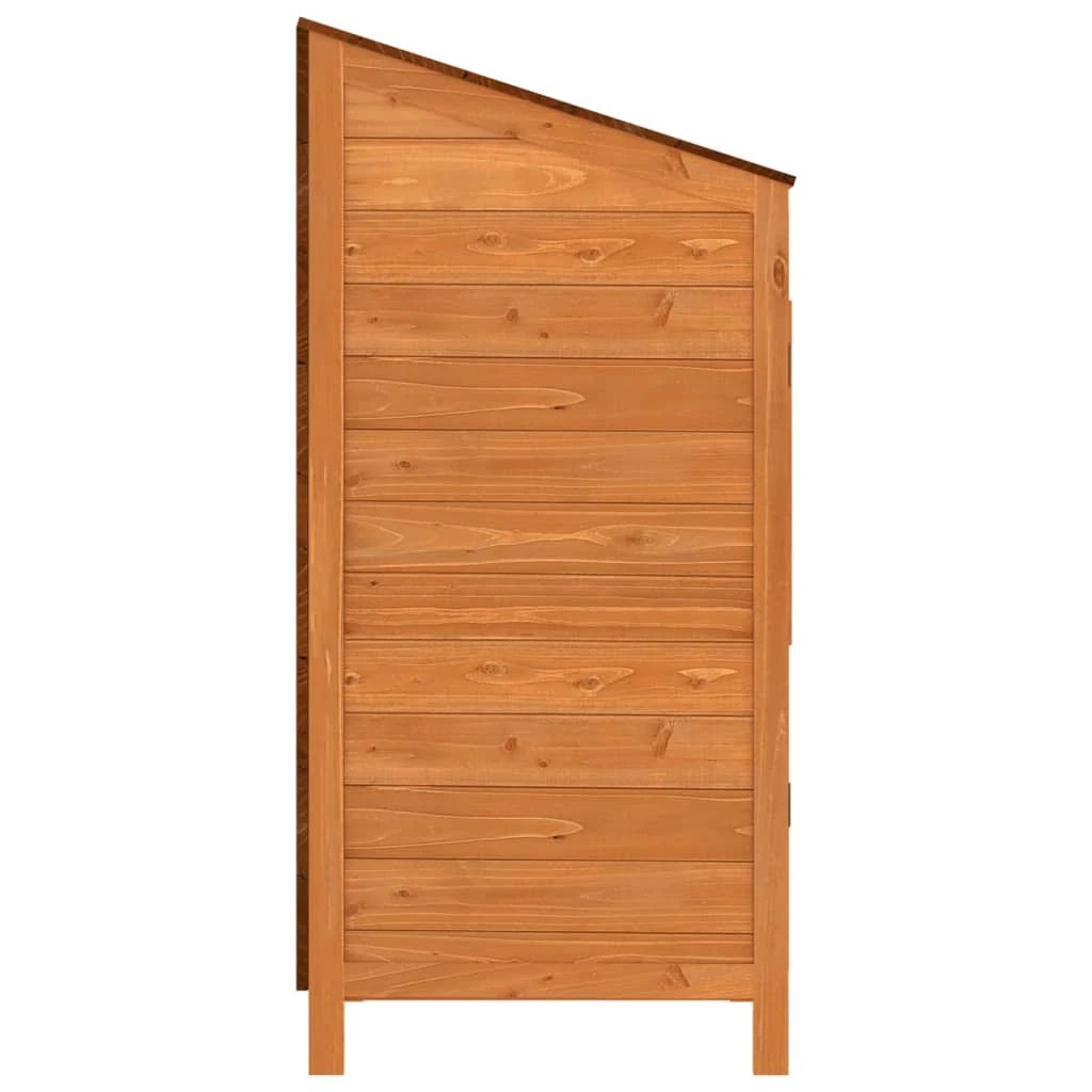 vidaXL Garden Shed 55x52x112 cm Solid Wood Fir by vidaXL