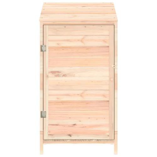 vidaXL Garden Shed 55x52x112 cm Solid Wood Fir by vidaXL