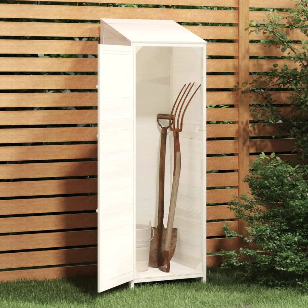 vidaXL Garden Shed 55x52x112 cm Solid Wood Fir - Garden Shed