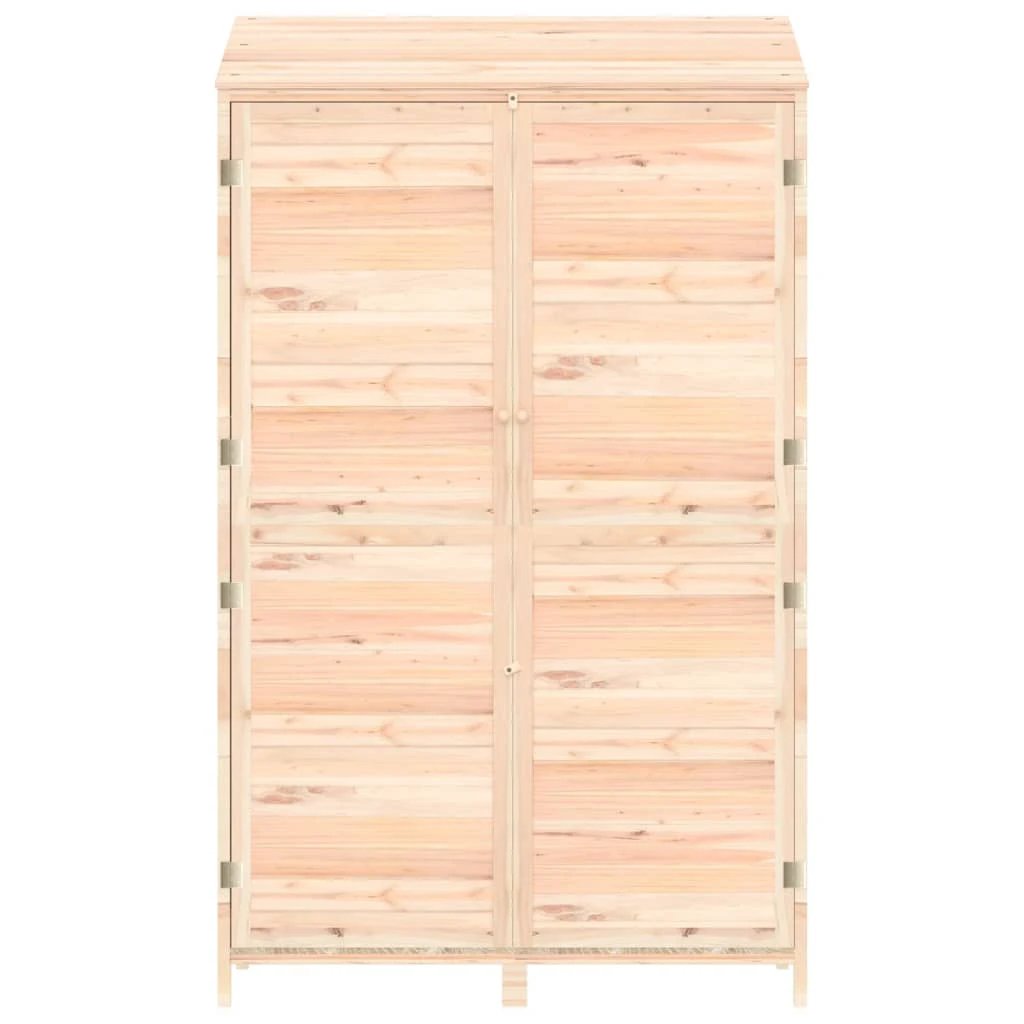 vidaXL Garden Shed 55x52x112 cm Solid Wood Fir by vidaXL