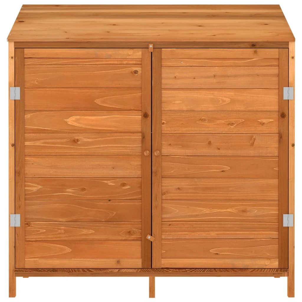 vidaXL Garden Shed 55x52x112 cm Solid Wood Fir by vidaXL