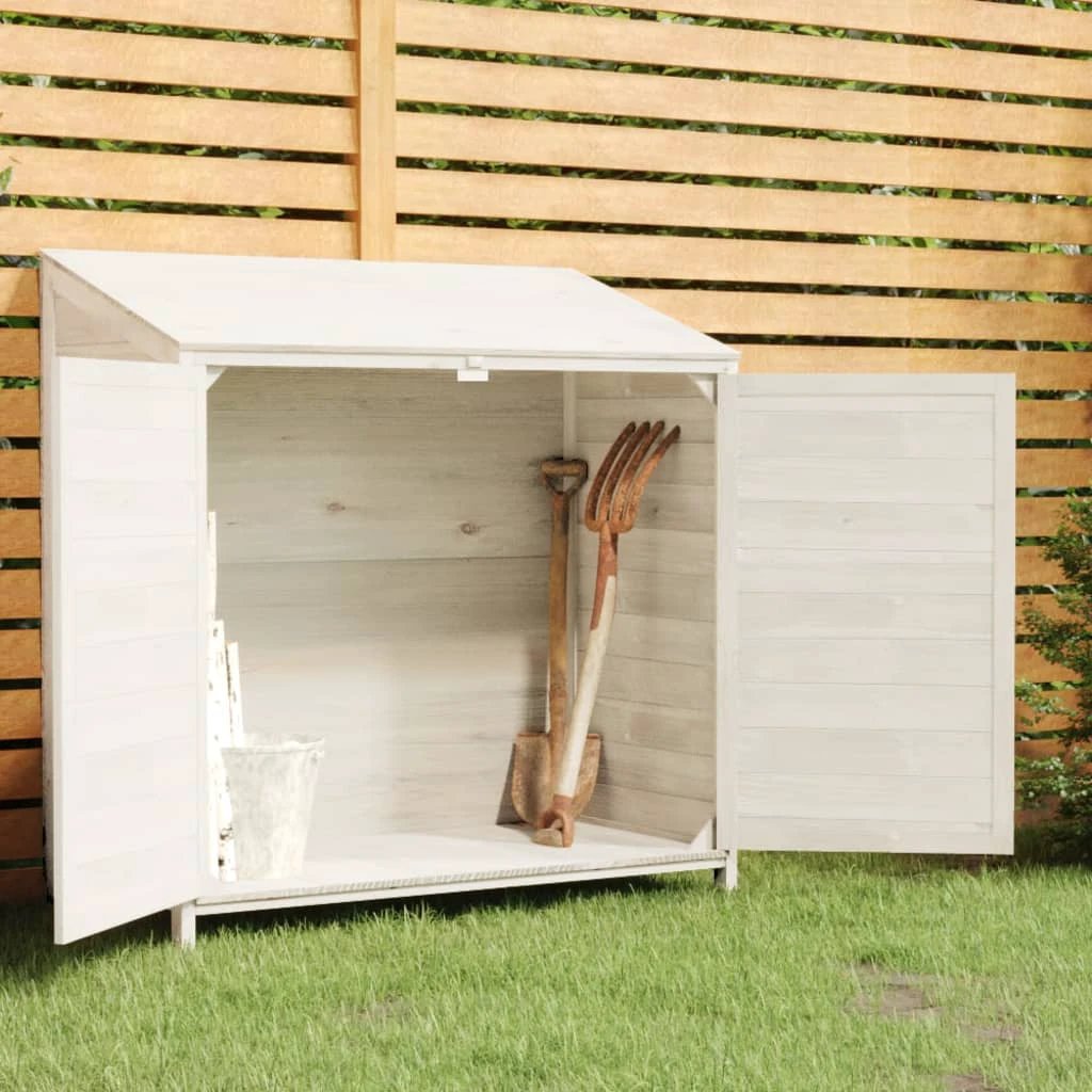 vidaXL Garden Shed 55x52x112 cm Solid Wood Fir by vidaXL