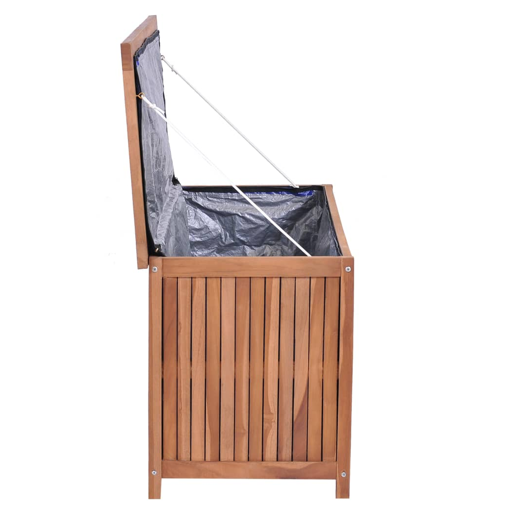 vidaXL Garden Storage Box 120x50x58 cm vidaXL Solid Teak Wood - Uncategorized Garden Storage