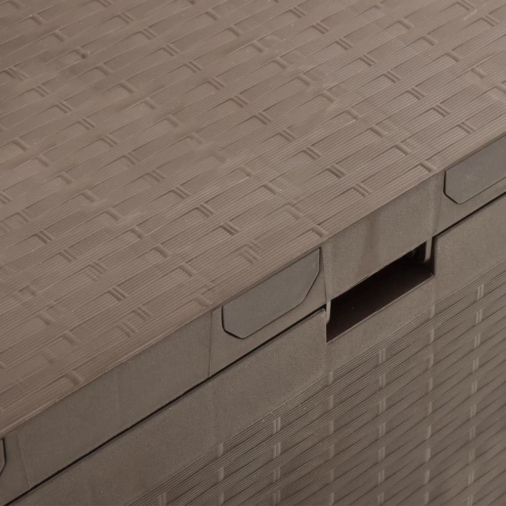 vidaXL Garden Storage Box Brown vidaXL 114x47x60 cm - Uncategorized Garden Storage