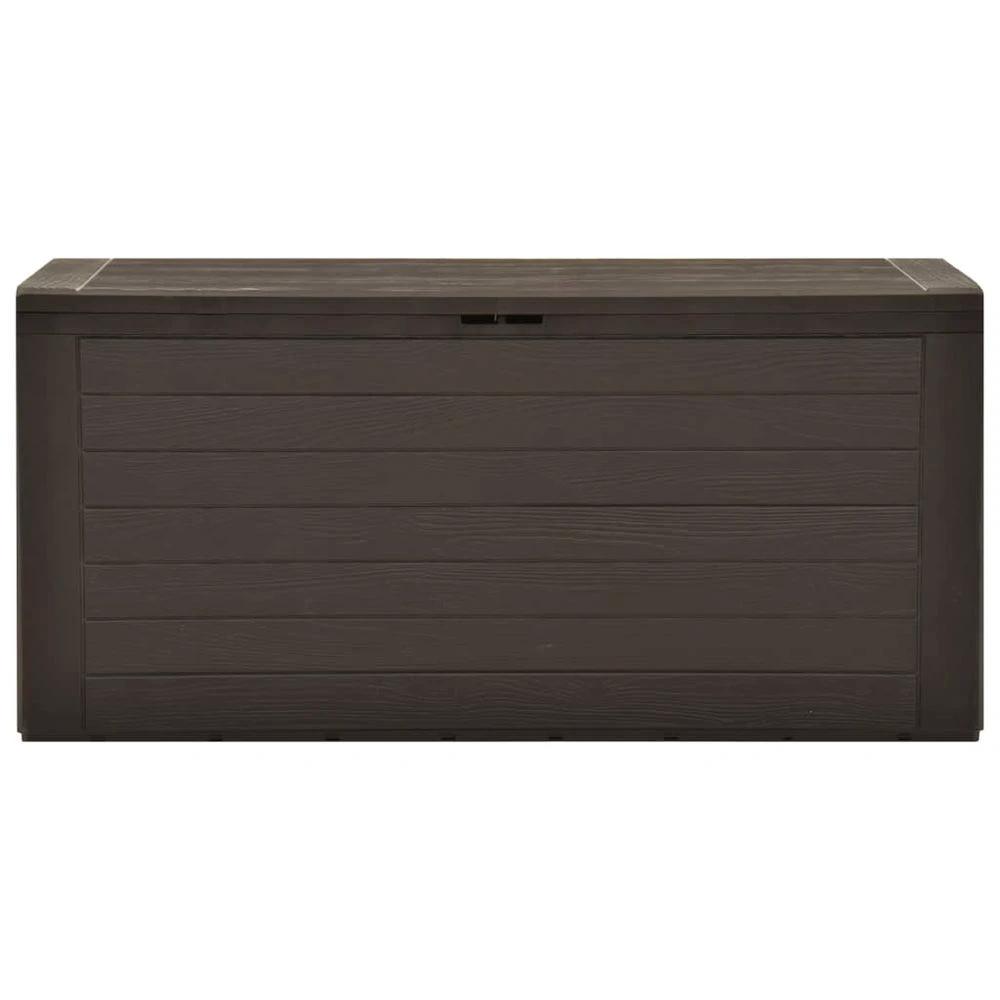 Garden Storage Box Brown vidaXL 116x44x55 cm by vidaXL