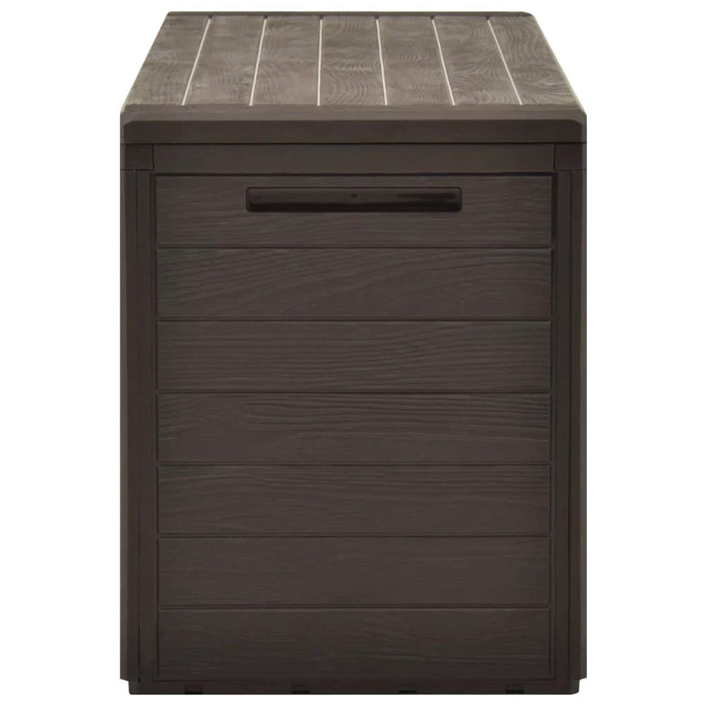 Garden Storage Box Brown vidaXL 116x44x55 cm by vidaXL