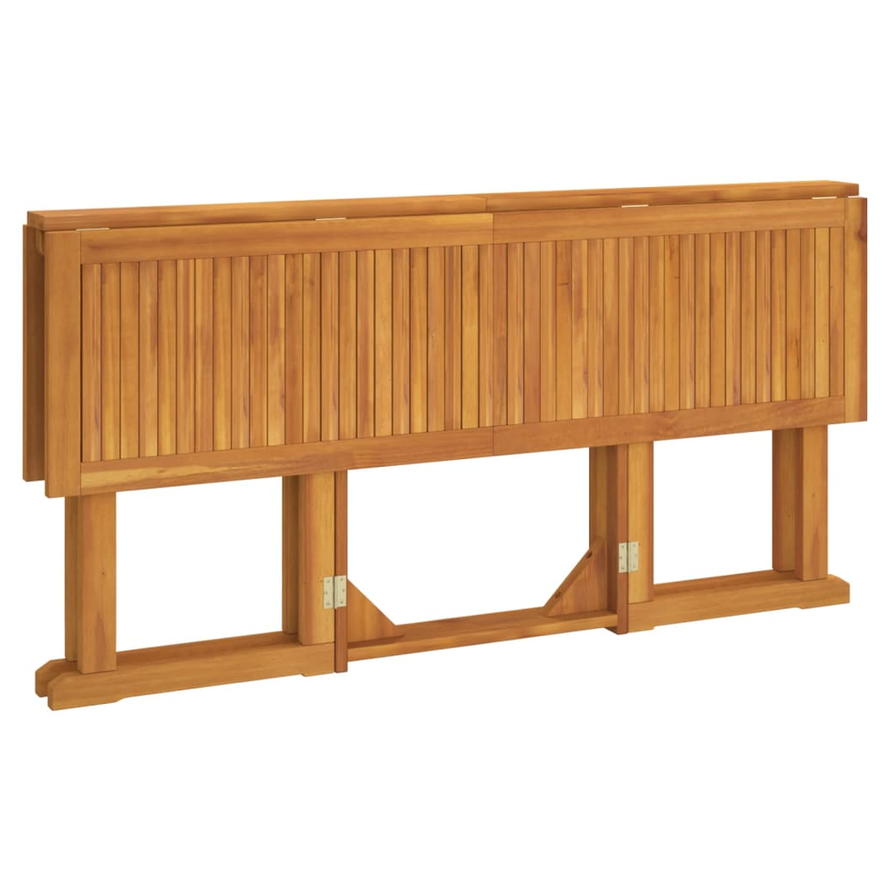 vidaXL Folding Butterfly Garden Table vidaXL 150x90x75 cm Solid Wood Teak - Uncategorized Garden Table