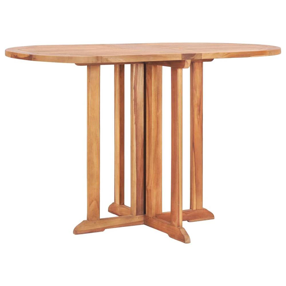 vidaXL Folding Butterfly Garden Table vidaXL 150x90x75 cm Solid Wood Teak - Uncategorized Garden Table