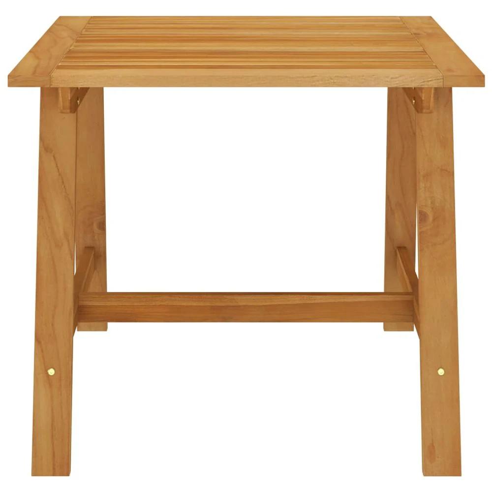 vidaXL Garden Dining Table vidaXL 88x88x74 cm Solid Acacia Wood - Uncategorized Garden Table