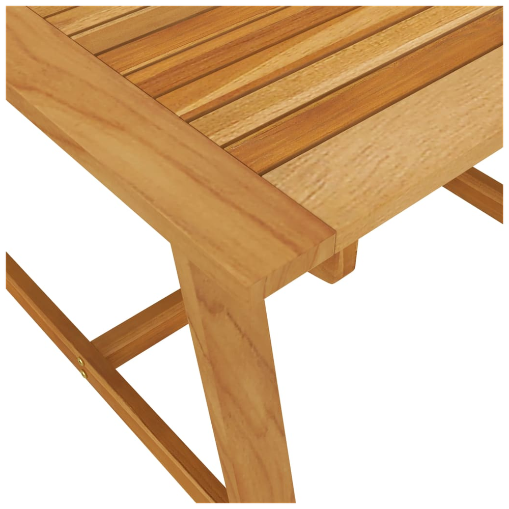 vidaXL Garden Dining Table vidaXL 88x88x74 cm Solid Acacia Wood - Uncategorized Garden Table
