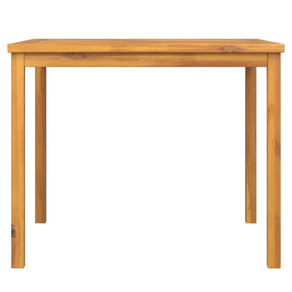 vidaXL Garden Dining Table vidaXL 90x90x74 cm Solid Wood Acacia - Uncategorized Garden Table
