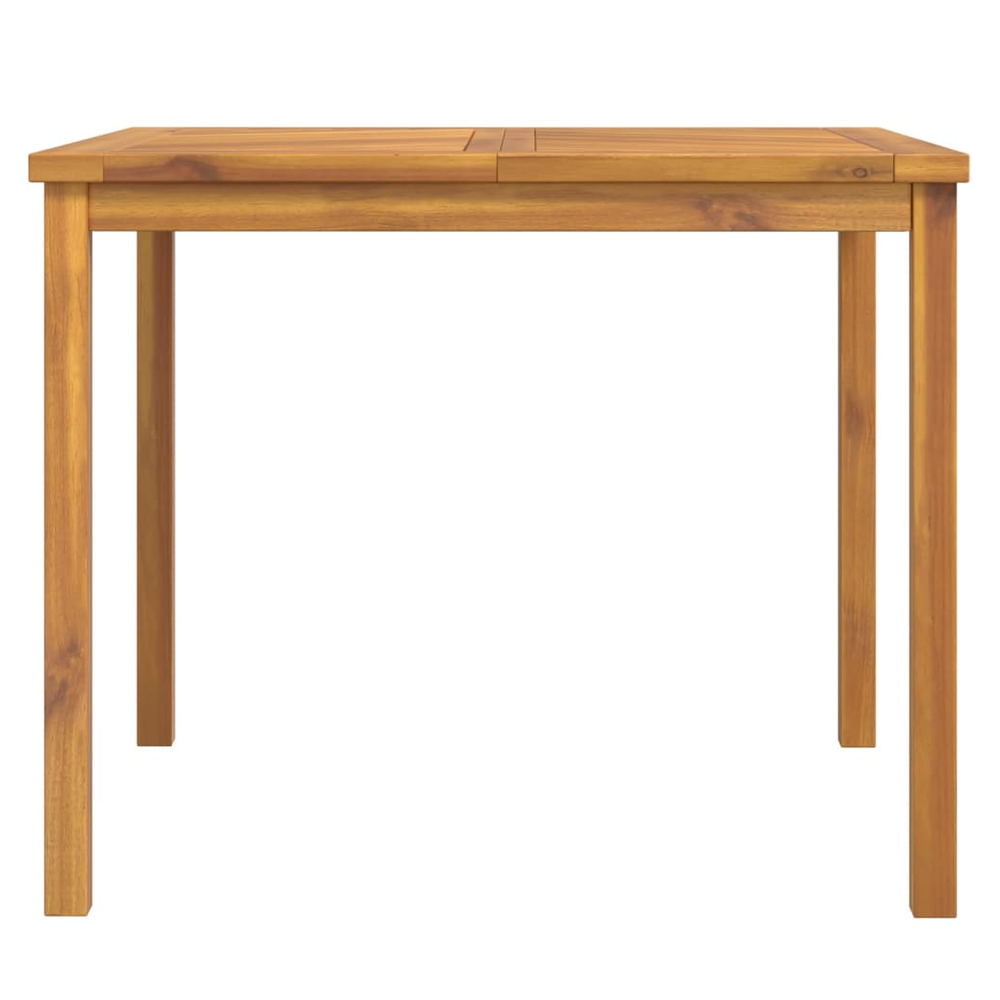 vidaXL Garden Dining Table vidaXL 90x90x74 cm Solid Wood Acacia - Uncategorized Garden Table