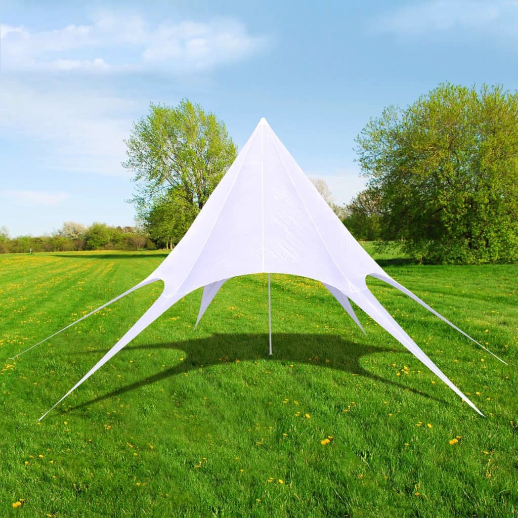 vidaXL Gazebo Hexagon Star Garden Pavilion 10m by vidaXL
