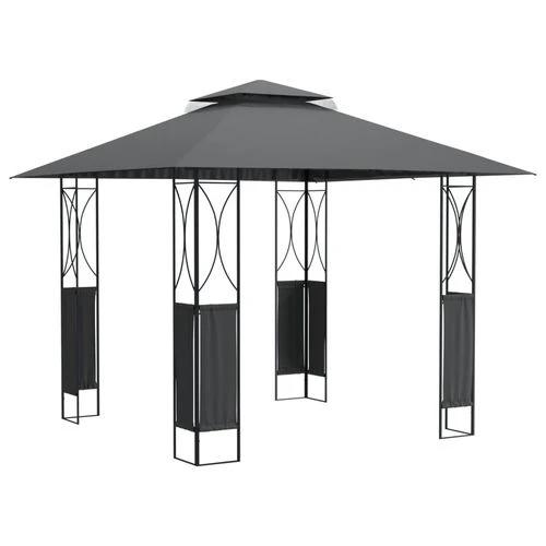 vidaXL Gazebo with Roof Anthracite 300x300x270 cm Steel by vidaXL