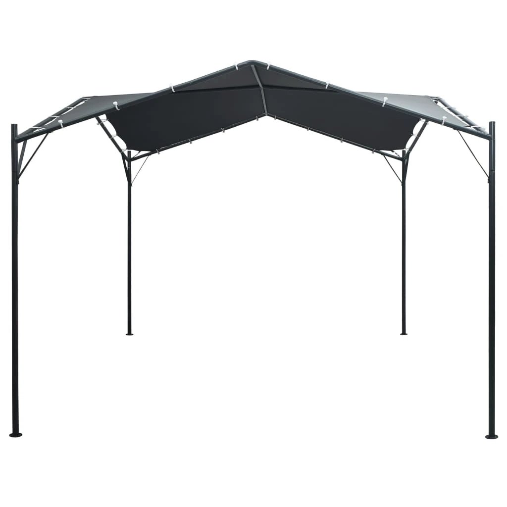 vidaXL vidaXL Gazebo Pavilion Tent Canopy 3x3 m Steel Anthracite - Gazebos