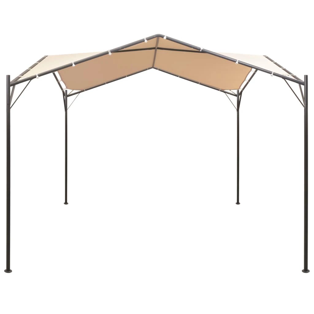vidaXL vidaXL Gazebo Pavilion Tent Canopy 3x3 m Steel Anthracite - Gazebos
