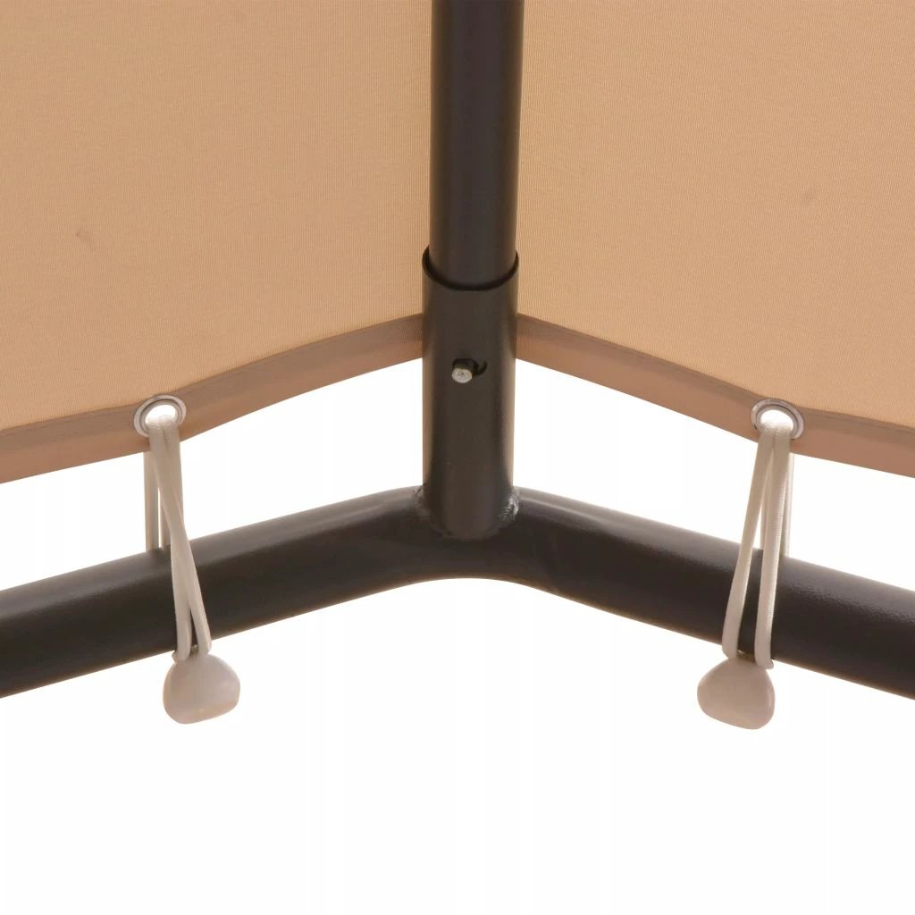 vidaXL Gazebo Pavilion Tent Canopy 3x3 m Steel Anthracite by vidaXL