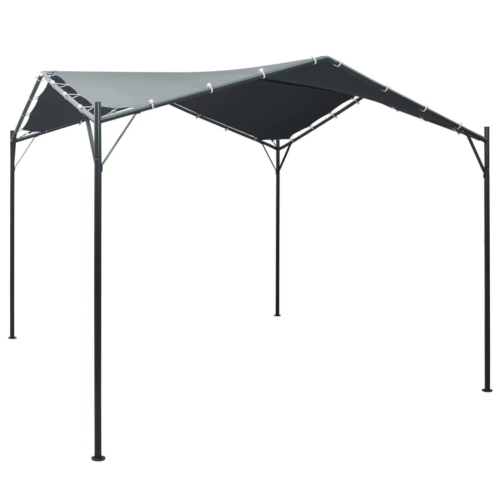 vidaXL vidaXL Gazebo Pavilion Tent Canopy 3x3 m Steel Anthracite - Gazebos