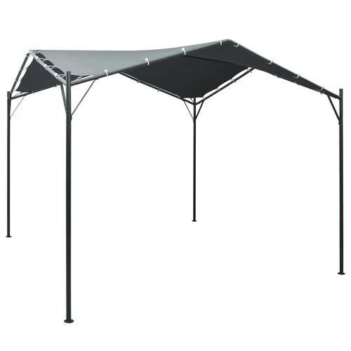 vidaXL vidaXL Gazebo Pavilion Tent Canopy 3x3 m Steel Anthracite - Gazebos