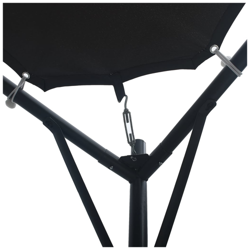 vidaXL vidaXL Gazebo Pavilion Tent Canopy 3x3 m Steel Anthracite - Gazebos