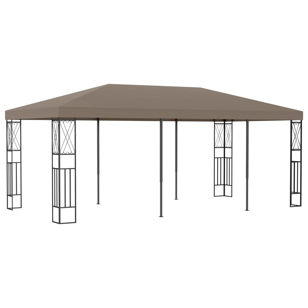 vidaXL Gazebo 3x3 m Cream Fabric by vidaXL