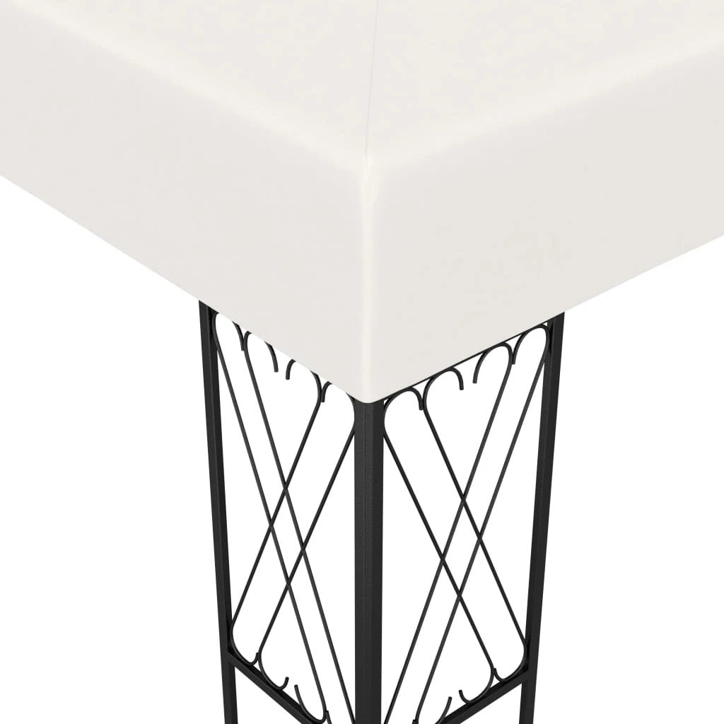 vidaXL Gazebo 3x3 m Cream Fabric by vidaXL
