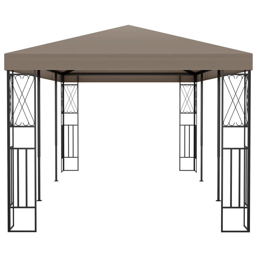 vidaXL Gazebo 3x3 m Cream Fabric by vidaXL