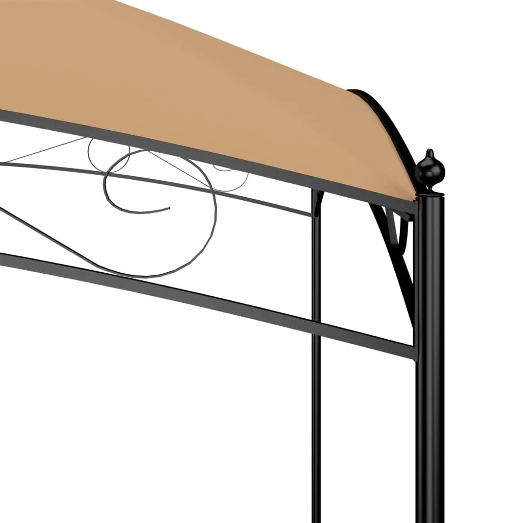 vidaXL Gazebo 3x3x2.65 m Cream 180 g/m² - Gazebos