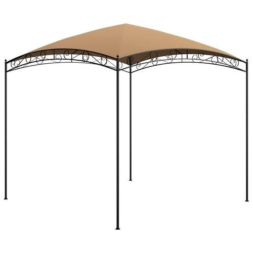 vidaXL Gazebo 3x3x2.65 m Cream 180 g/m² by vidaXL