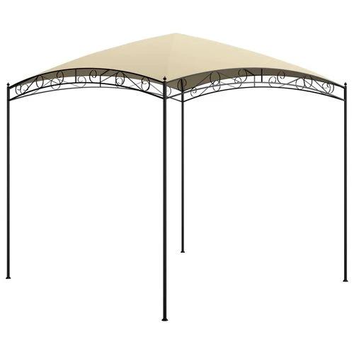 vidaXL Gazebo 3x3x2.65 m Cream 180 g/m² - Gazebos