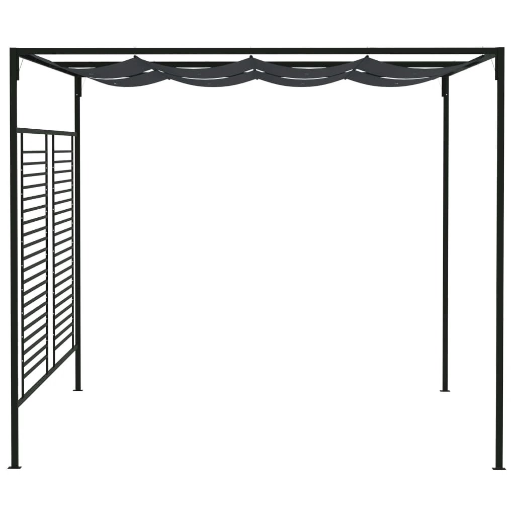 vidaXL Gazebo with Retractable Roof 3x4x2.3 m Cream 180 g/m² - Gazebos