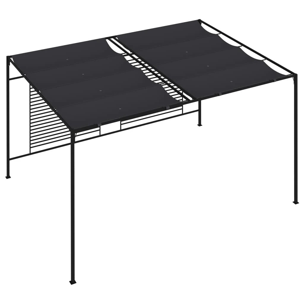vidaXL Gazebo with Retractable Roof 3x4x2.3 m Cream 180 g/m² - Gazebos