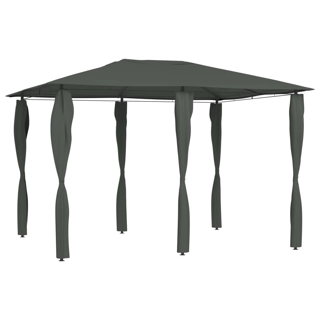 vidaXL vidaXL Gazebo 3x3x2.6 m Anthracite 160 g/m² - Gazebos