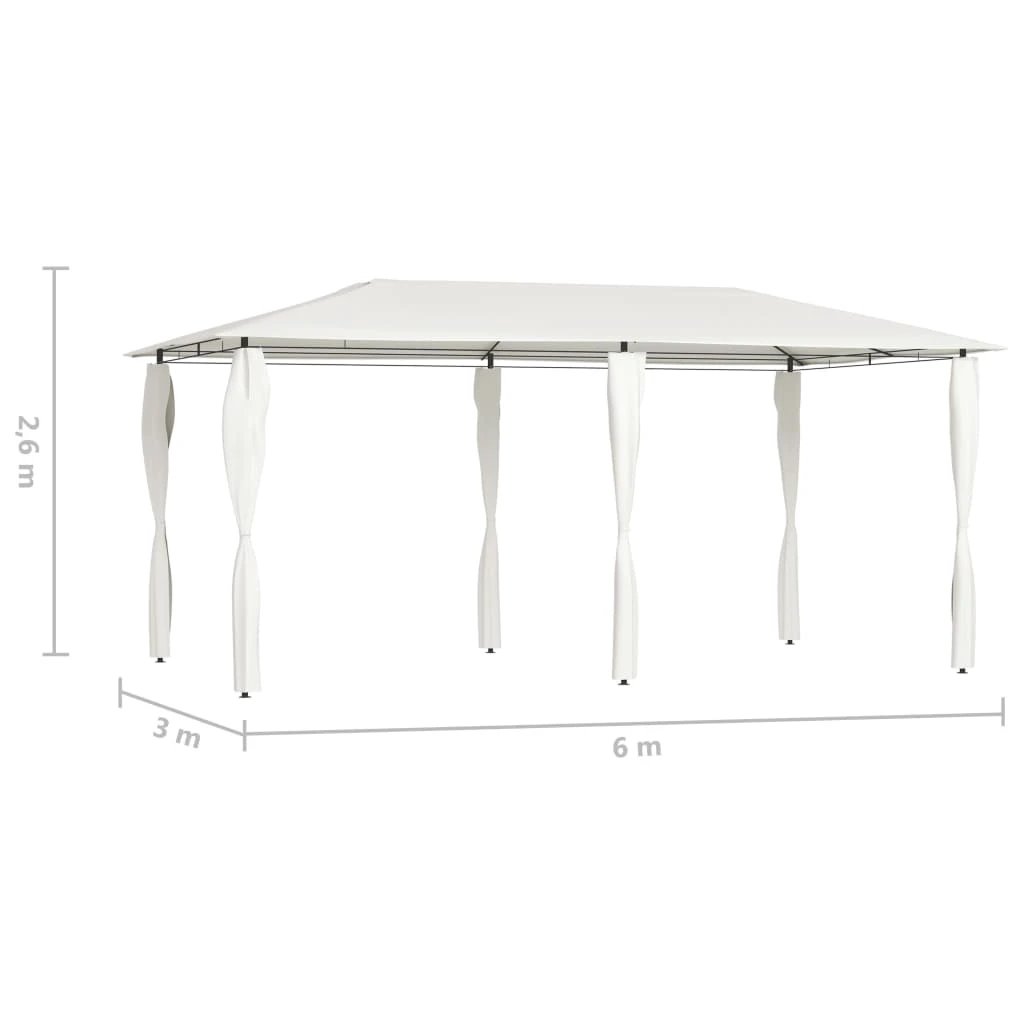 vidaXL vidaXL Gazebo 3x3x2.6 m Anthracite 160 g/m² - Gazebos