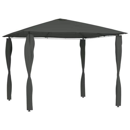 vidaXL vidaXL Gazebo 3x3x2.6 m Anthracite 160 g/m² - Gazebos