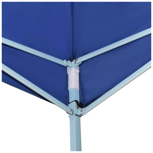vidaXL Folding Gazebo 5x5 m Blue by vidaXL