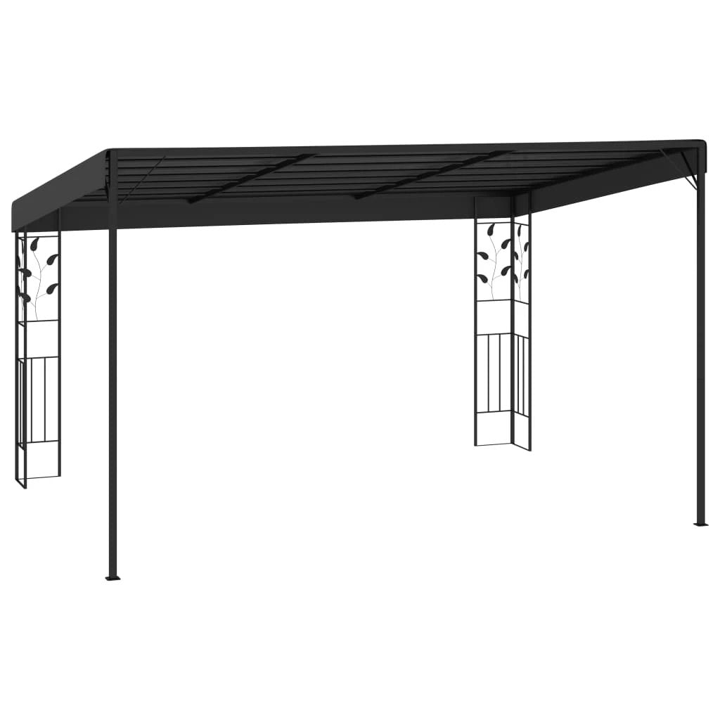 vidaXL vidaXL Wall-mounted Gazebo 3x3x2.5 m Cream - Gazebos