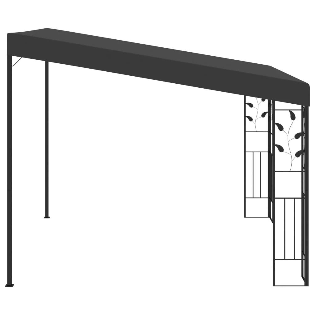 vidaXL Wall-mounted Gazebo 3x3x2.5 m Cream by vidaXL