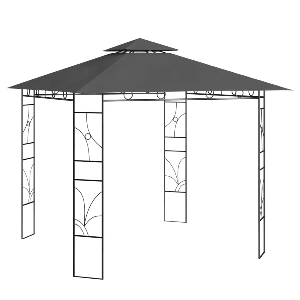 vidaXL Gazebo 3x3x2.7 m Cream 160 g/m² - Gazebos