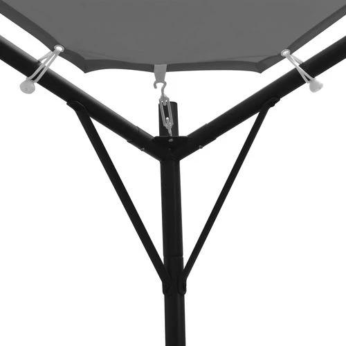 vidaXL Gazebo 4x4 m Anthracite - Gazebos
