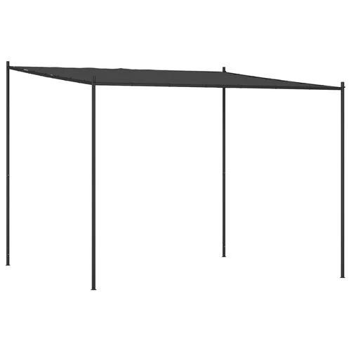 vidaXL Gazebo Anthracite 3x3 m 180 g/m² Fabric and Steel by vidaXL